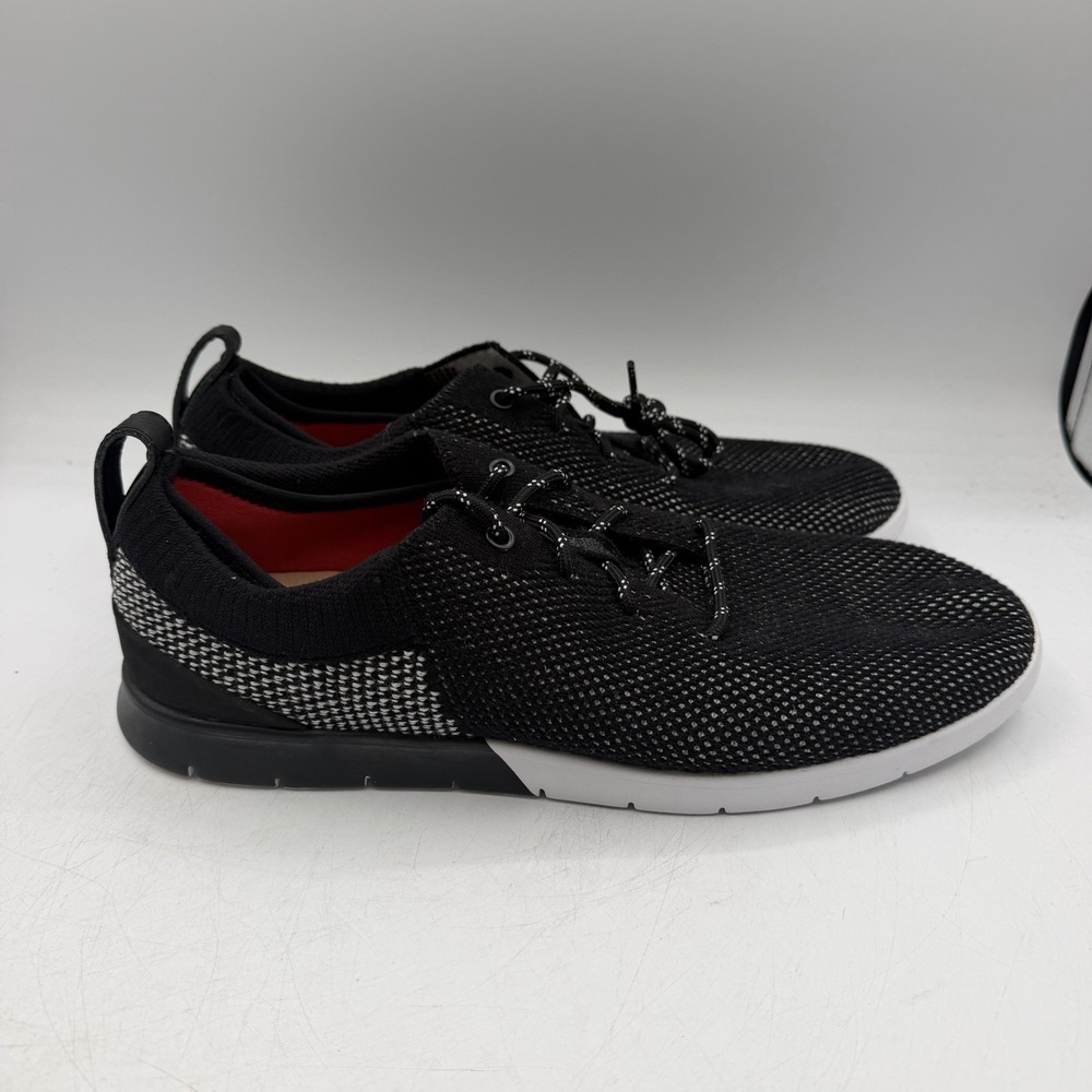 UGG Feli Hyperweave Shoes Mens Sz 9.5 Black Casual Low Top Sneakers 1015684